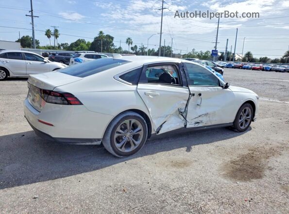 1HGCY1F30PA019702 2023 HONDA ACCORD White Задня права чверть