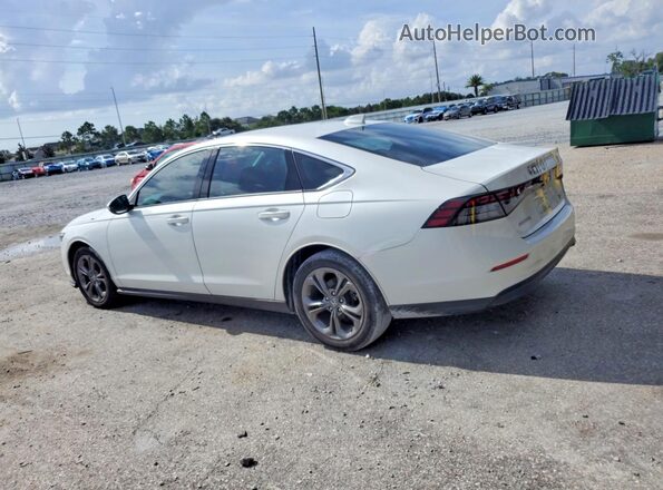 1HGCY1F30PA019702 2023 HONDA ACCORD White Задня ліва чверть
