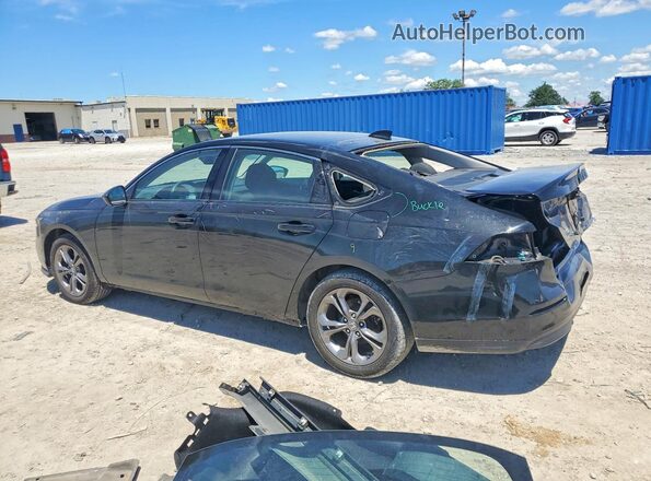 1HGCY1F30RA019945 2024 HONDA ACCORD Black უკანა მარცხენა