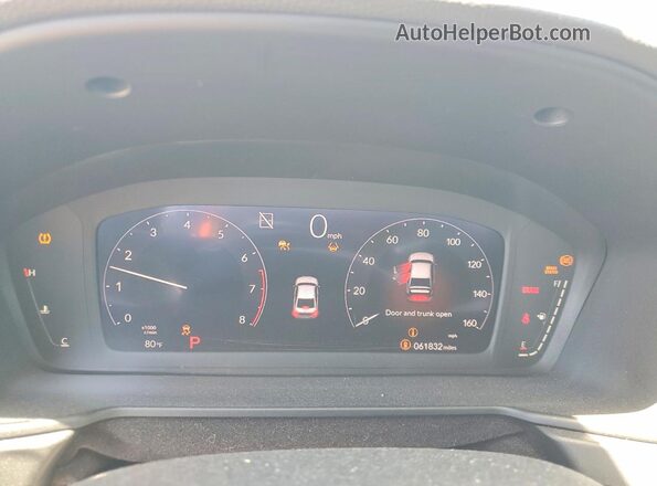 1HGCY1F30RA019945 2024 HONDA ACCORD Black ხელსაწყოთა პანელის ხედი