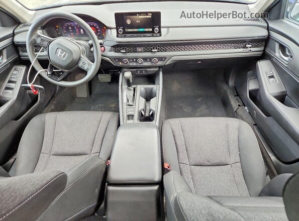1HGCY1F30RA022005 2024 HONDA ACCORD Black Dashboard view