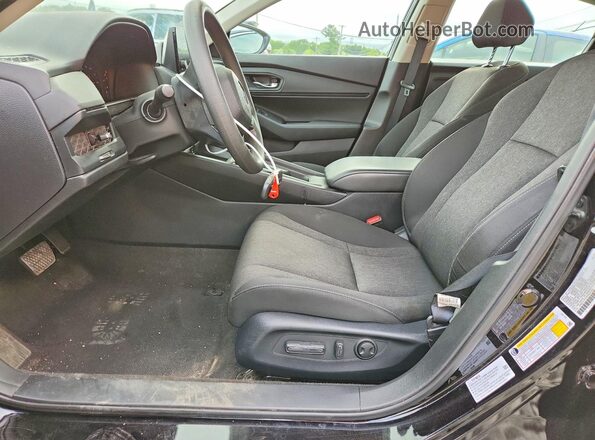 1HGCY1F30RA022005 2024 HONDA ACCORD Black Front interior view