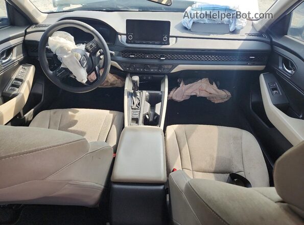 1HGCY1F30RA039788 2024 HONDA ACCORD White წინა პანელის ხედი