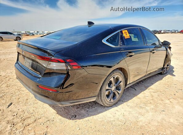 1HGCY1F31PA011026 2023 HONDA ACCORD Black Задня права чверть