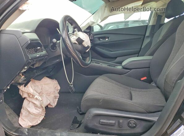 1HGCY1F31PA011026 2023 HONDA ACCORD Black Вид салону спереду