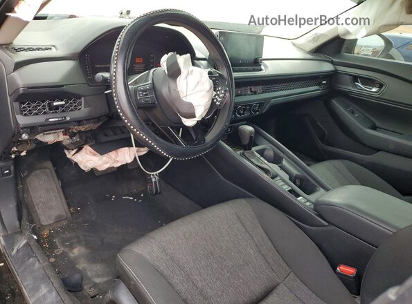 1HGCY1F31PA011026 2023 HONDA ACCORD Black Вид панелі приладів