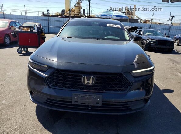 1HGCY1F31PA015402 2023 HONDA ACCORD Black Вид спереду