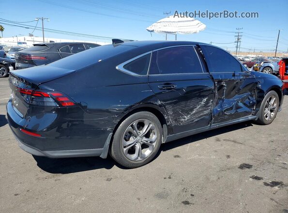 1HGCY1F31PA015402 2023 HONDA ACCORD Black Задня права чверть