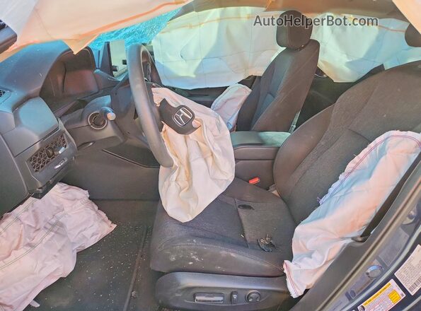 1HGCY1F31PA032393 2023 HONDA ACCORD Синий Вид салона спереди