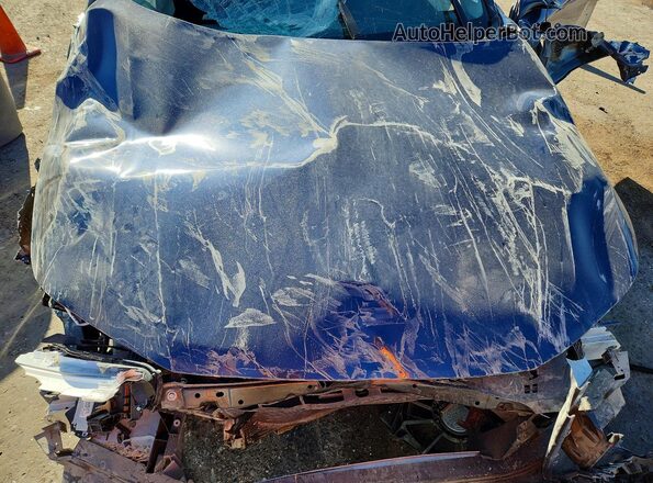 1HGCY1F31PA032393 2023 HONDA ACCORD Синий Вид задней части салона