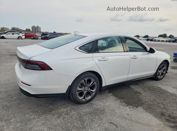1HGCY1F31PA034399 2023 HONDA ACCORD White უკანა მარჯვენა