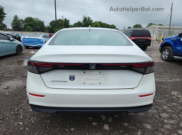 1HGCY1F31PA038744 2023 HONDA ACCORD White წინა ხედი