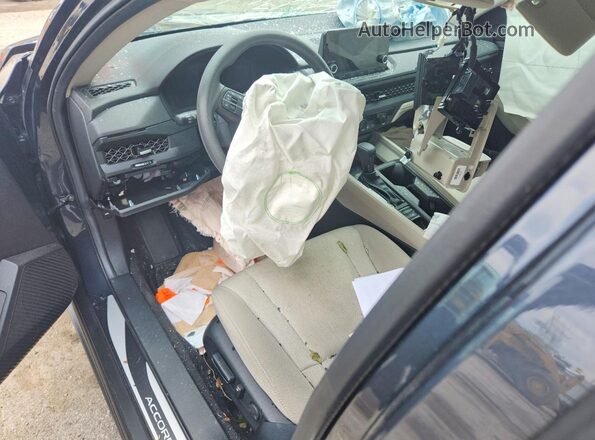 1HGCY1F31PA056984 2023 HONDA ACCORD Gray Вид панелі приладів