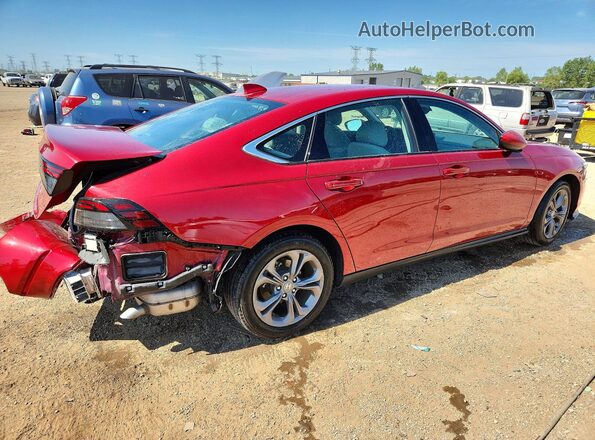 1HGCY1F31PA058637 2023 HONDA ACCORD Burgundy Задня права чверть