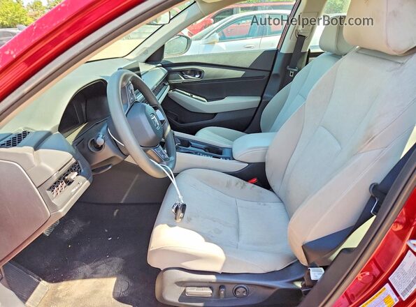 1HGCY1F31PA058637 2023 HONDA ACCORD Burgundy Вид салону спереду