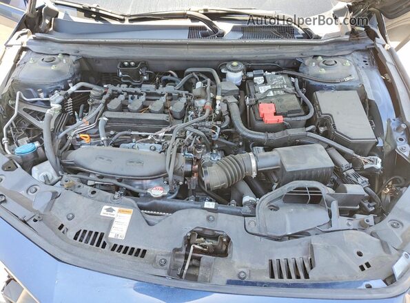 1HGCY1F31RA059337 2024 HONDA ACCORD Blue Rear interior view
