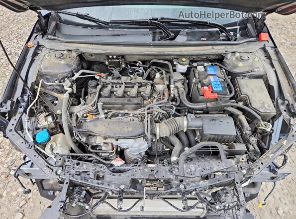 1HGCY1F32PA017773 2023 HONDA ACCORD Black Rear interior view