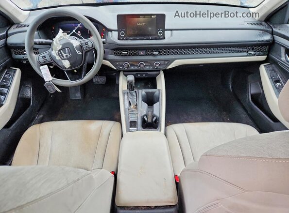 1HGCY1F32PA017773 2023 HONDA ACCORD Black Dashboard view