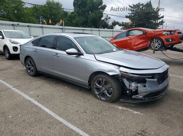 1HGCY1F32PA023041 2023 HONDA ACCORD Silver Передня права чверть