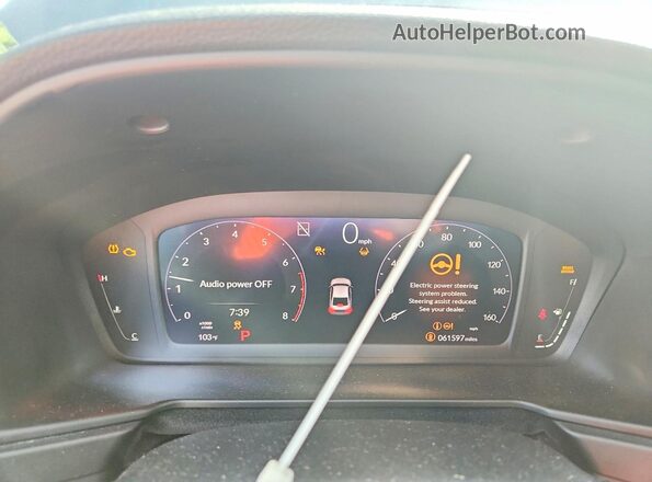 1HGCY1F32PA033469 2023 HONDA ACCORD Black Vista del cuadro de instrumentos