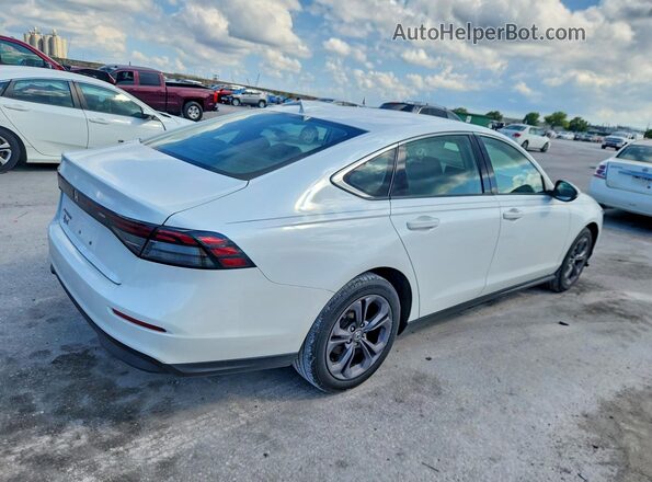 1HGCY1F32PA038610 2023 HONDA ACCORD Белый Задняя правая четверть