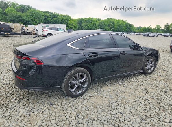 1HGCY1F32PA060011 2023 HONDA ACCORD Black Tył prawy