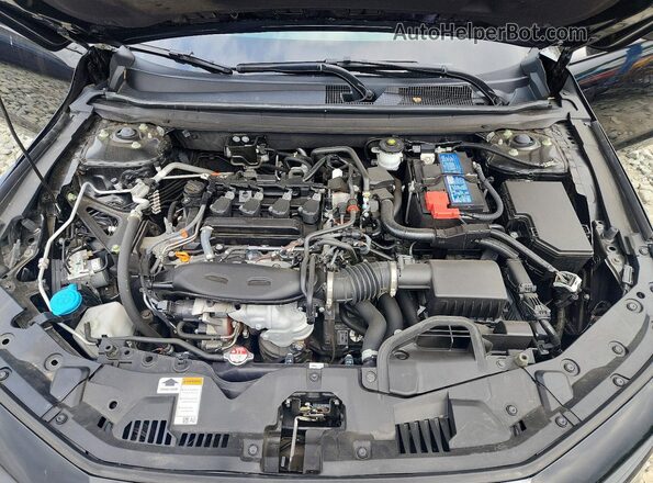 1HGCY1F32PA060011 2023 HONDA ACCORD Black Widok wnętrza z tyłu