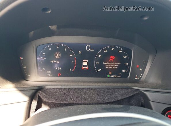 1HGCY1F32RA012303 2024 HONDA ACCORD Black Սարքավորումների վահանակի տեսք