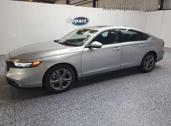 1HGCY1F32RA036780 2024 HONDA ACCORD Gray სალონის 360-გრადუსიანი ხედი