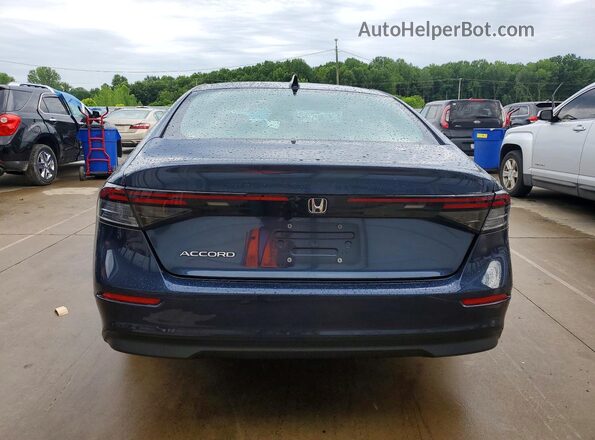 1HGCY1F32RA080228 2024 HONDA ACCORD Blue Вид ззаду