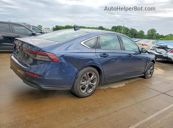 1HGCY1F32RA080228 2024 HONDA ACCORD Blue Задня права чверть