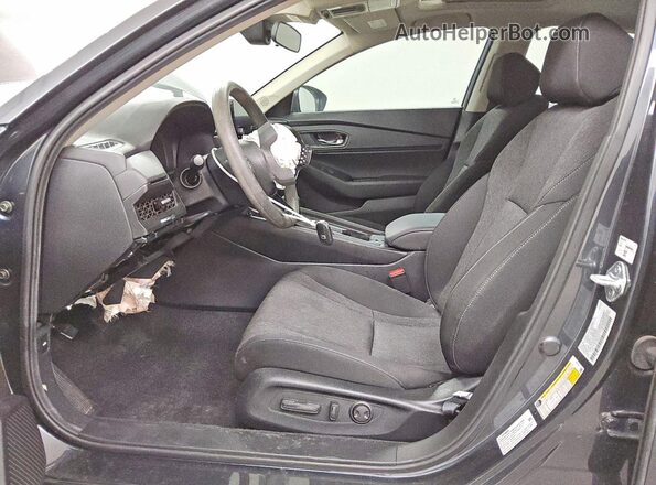 1HGCY1F32RA085624 2024 HONDA ACCORD Charcoal წინა სალონის ხედი