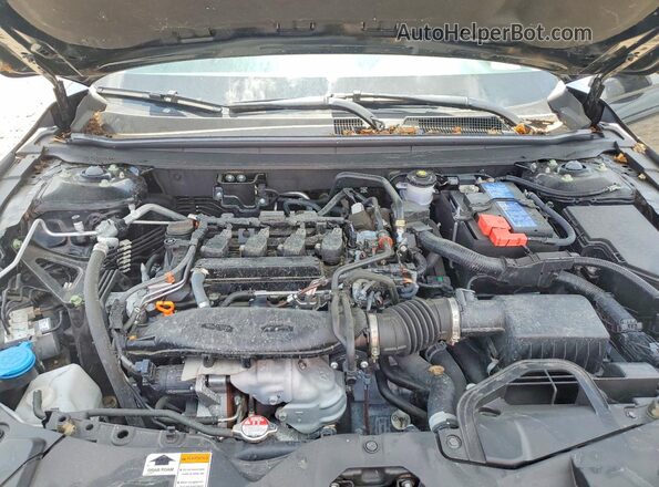 1HGCY1F33PA057618 2023 HONDA ACCORD Black Rear interior view