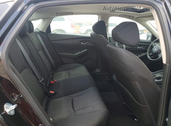 1HGCY1F33PA057618 2023 HONDA ACCORD Black Rear seats view