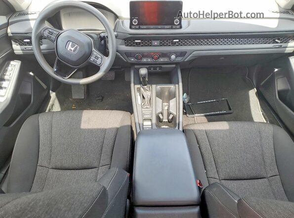 1HGCY1F33PA057618 2023 HONDA ACCORD Black Dashboard view