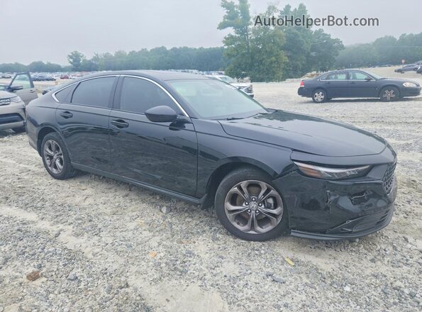 1HGCY1F33RA011760 2024 HONDA ACCORD Black Front right
