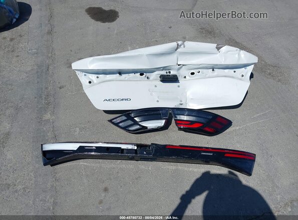 1HGCY1F34PA017922 2023 HONDA ACCORD White ხელსაწყოთა პანელის ხედი