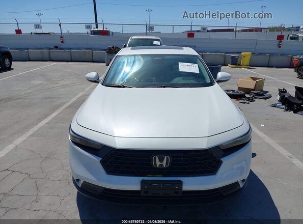 1HGCY1F34PA017922 2023 HONDA ACCORD White უკანა სალონის ხედი