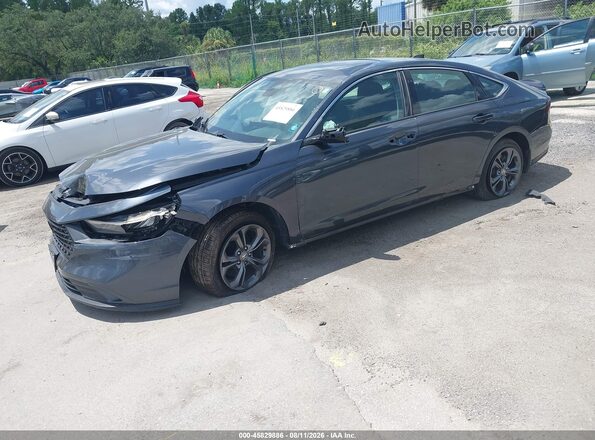 1HGCY1F34PA028239 2023 HONDA ACCORD Серый Передняя левая четверть