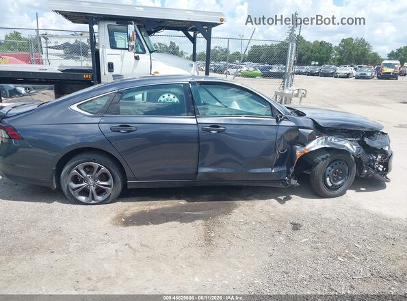 1HGCY1F34PA028239 2023 HONDA ACCORD Серый Вид задней части салона
