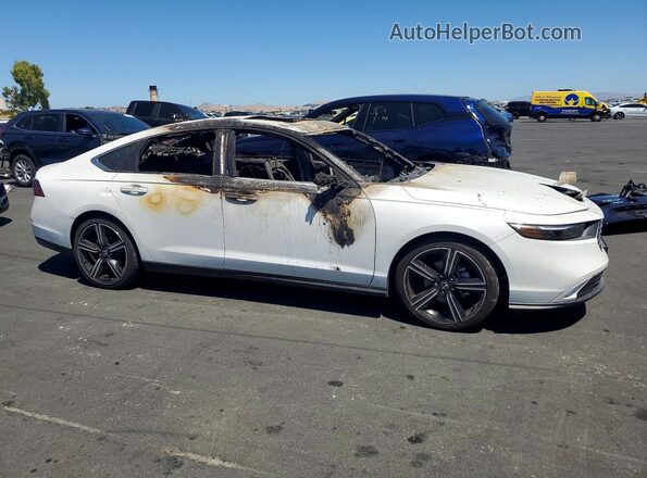 1HGCY1F34PA049320 2023 HONDA ACCORD White Передня права чверть