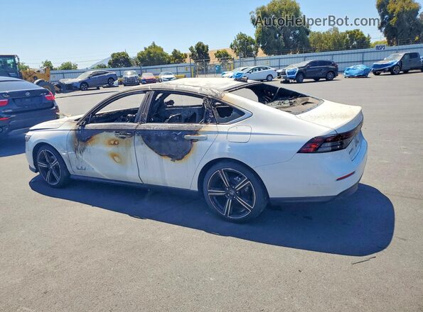 1HGCY1F34PA049320 2023 HONDA ACCORD White Задня ліва чверть