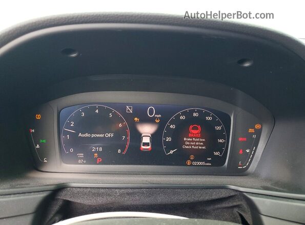 1HGCY1F34RA003196 2024 HONDA ACCORD Угольный Вид щитка приборов