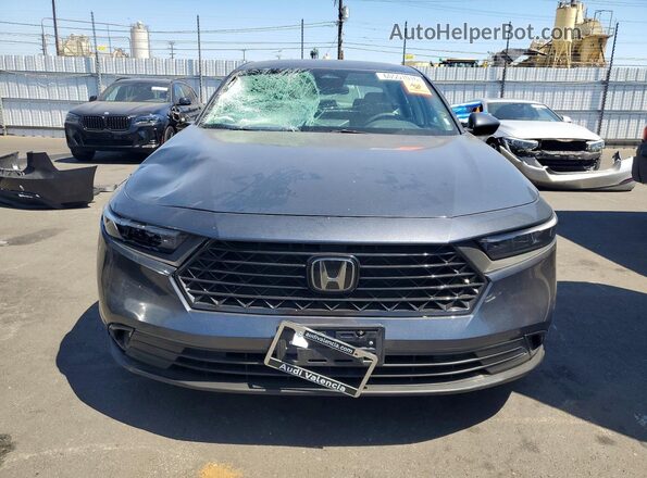 1HGCY1F34RA005319 2024 HONDA ACCORD Gray Widok z przodu