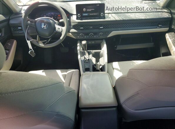 1HGCY1F34RA005319 2024 HONDA ACCORD Gray Widok deski rozdzielczej