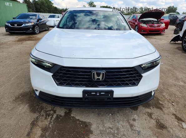 1HGCY1F34RA025652 2024 HONDA ACCORD White წინა ხედი