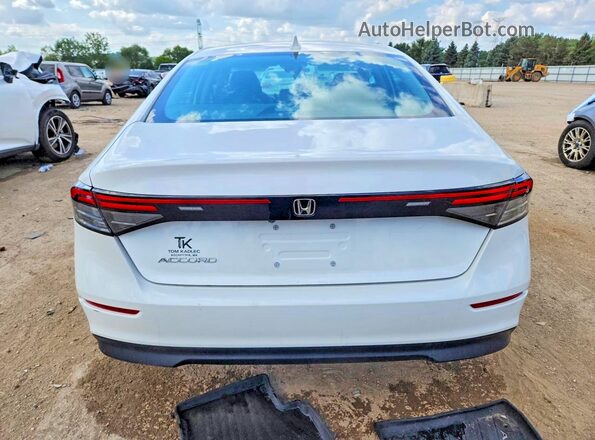 1HGCY1F34RA025652 2024 HONDA ACCORD White უკანა ხედი