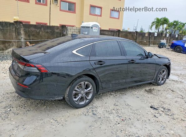 1HGCY1F34RA075466 2024 HONDA ACCORD Black უკანა მარჯვენა