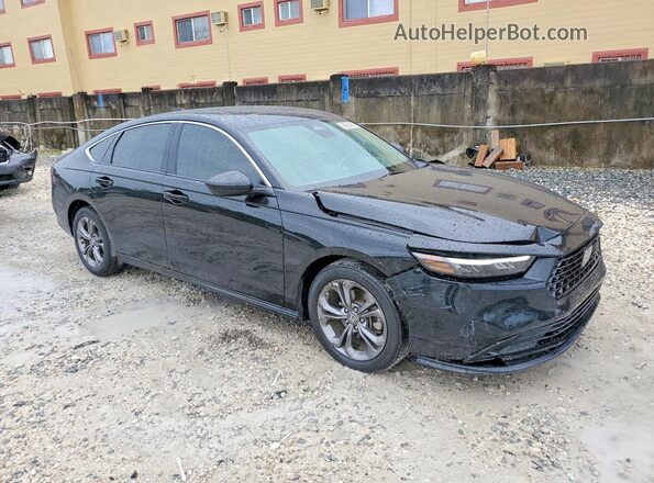 1HGCY1F34RA075466 2024 HONDA ACCORD Black წინა მარჯვენა