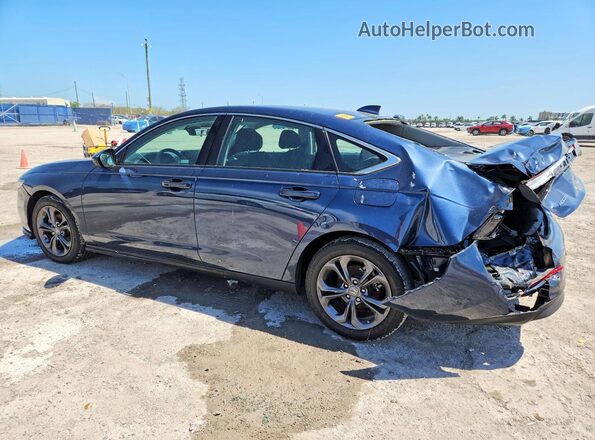 1HGCY1F34RA082353 2024 HONDA ACCORD Blue Задня ліва чверть